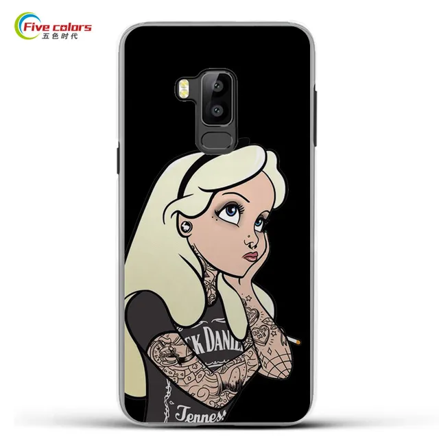 US $3.99 For Bluboo S8 Case Hard Plastic Cover Cartoon Painting Back Case For Bluboo S8 Mobile Phone Protect