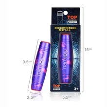 Reação toys fidget vara kururin virar a mão vara tumbling brinquedo descompressão concentrado desktop mokuru toys presente de natal