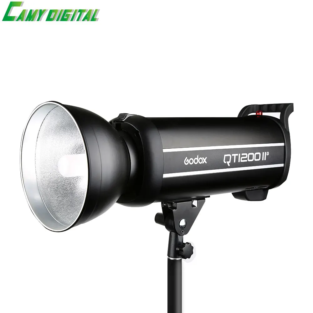 

Godox Quicker Series QT-1200IIM High Speed Sync Godox 2.4G Wireless X System Professional Studio Flash Power Max 1200WS GN102