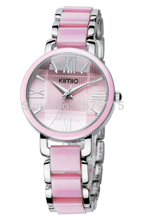 

montre femme de marque luxury brand watches women ceramic strap bracelet ladies quartz-watch Kimio colck female reloj mujer