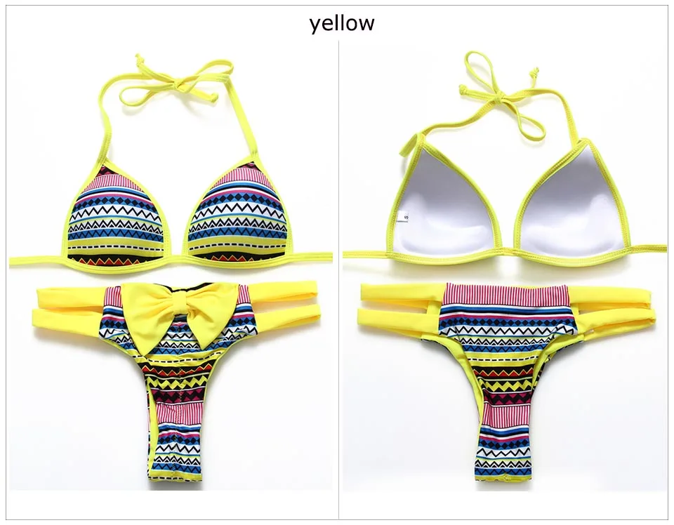 893 yellow bikini
