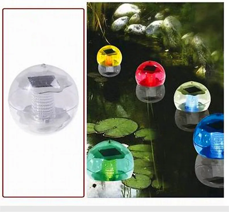 Bola de Luz Solar para Piscina Solares à Prova Mudando de Cor Lâmpada para Casa e Jardim Festa à Noite Flutuante Lagoa Água Levou Globo Piscina d' 24 de Cor LEVOU Globo Lâmpada Para Casa