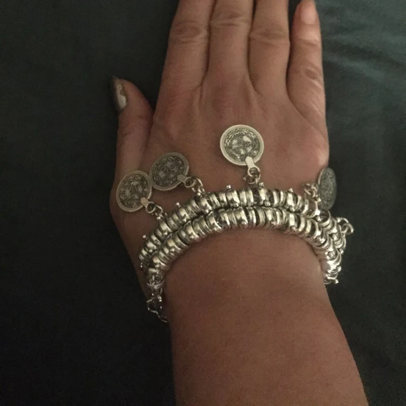 Ztech Золотые/серебряные металлические уникальные геометрические модные очаровательные каменные браслеты с подвесками в форме монет и браслеты для женщин Boho Свадебные украшения подарки