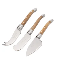 3 шт. стиль Laguiole из нержавеющей стали Сырная овощерезка шоколадный нож для сыра Ножи для нарезки Джем Масла Кухонные аксессуары, нож
