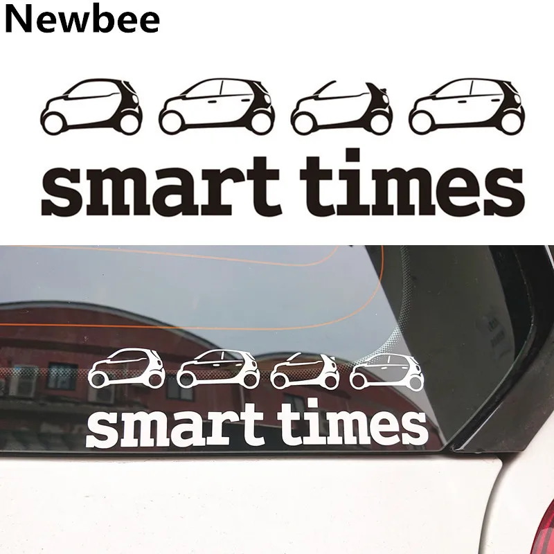 3D Светоотражающая Автомобильная наклейка Newbee с эмблемой Smart Times для Benz Brabus 451 453