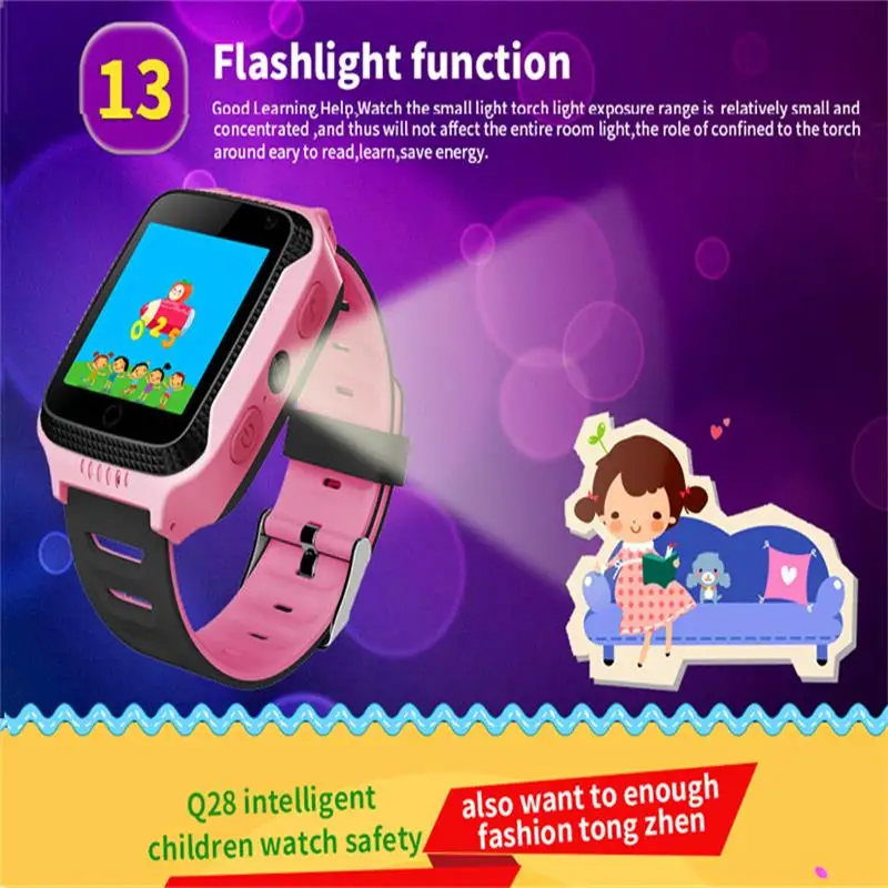 Smart Watch Baby Watch With Camera for  Android Phone Smart kids Watch Track Child Electronic Location Finder for Children Watch