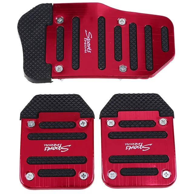 3Pcs/Set Car Gas Pedals Versatile Professional Durable Decorative Car