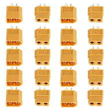 2 10 20PCS XT60 XT 60 XT 60 Plug Male Female Bullet Connectors Plugs For RC