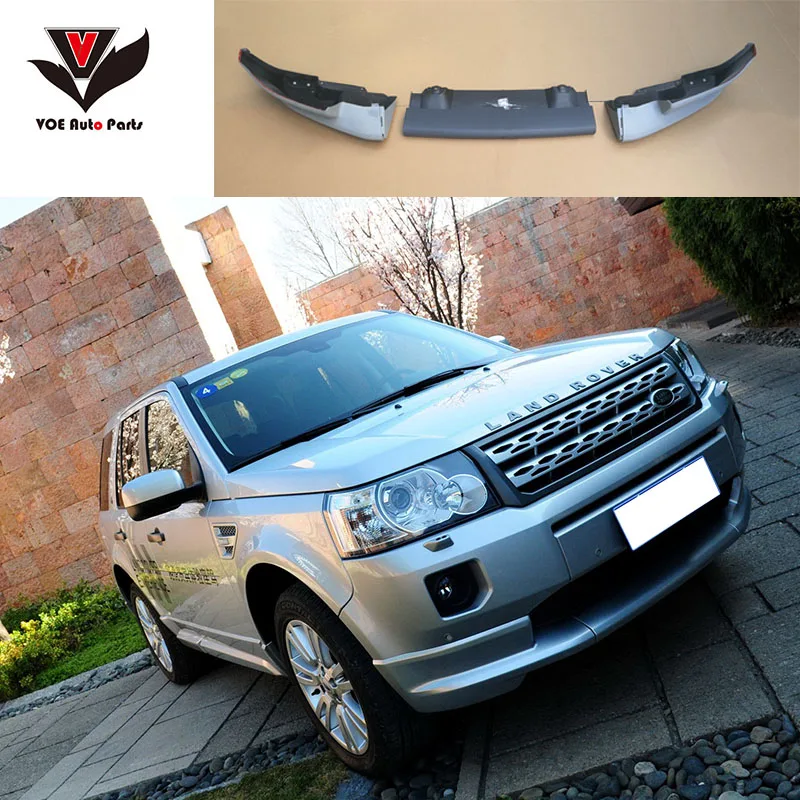 3 шт./компл. 2010- freelander 2 ABS пластик Неокрашенный передний бампер для Land Rover freelander 2