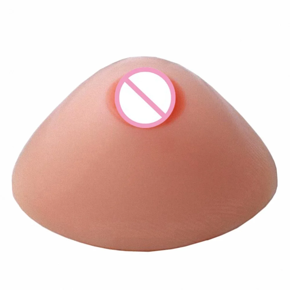

Triangle Shape 1200G/Pair Realistic Silicone Breast Form Tit Artificial Chest False Enhancers For Transgender Crossdresser