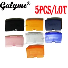 5 шт./партия,, многоцветная Крышка батарейного отсека, замена двери, задняя дверь, чехол для GameboyAdvance Console Boy Advance