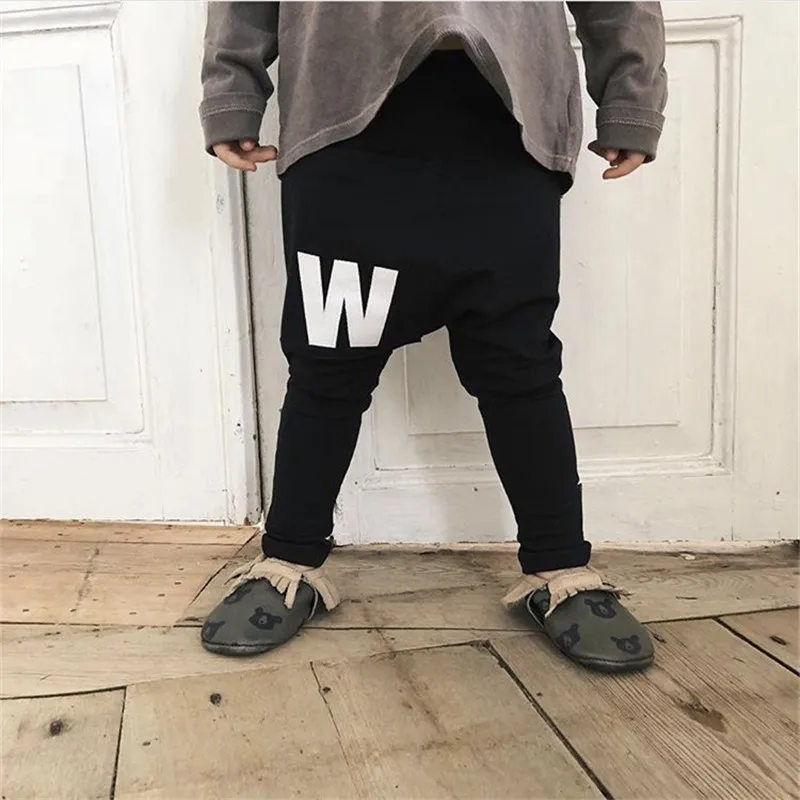 

EnkeliBB Boys Autumn Harem Pants Children Loose Style Hip-pop Style Clothes Girls Boys Autumn High Waits Harem Pants Kid Bottoms
