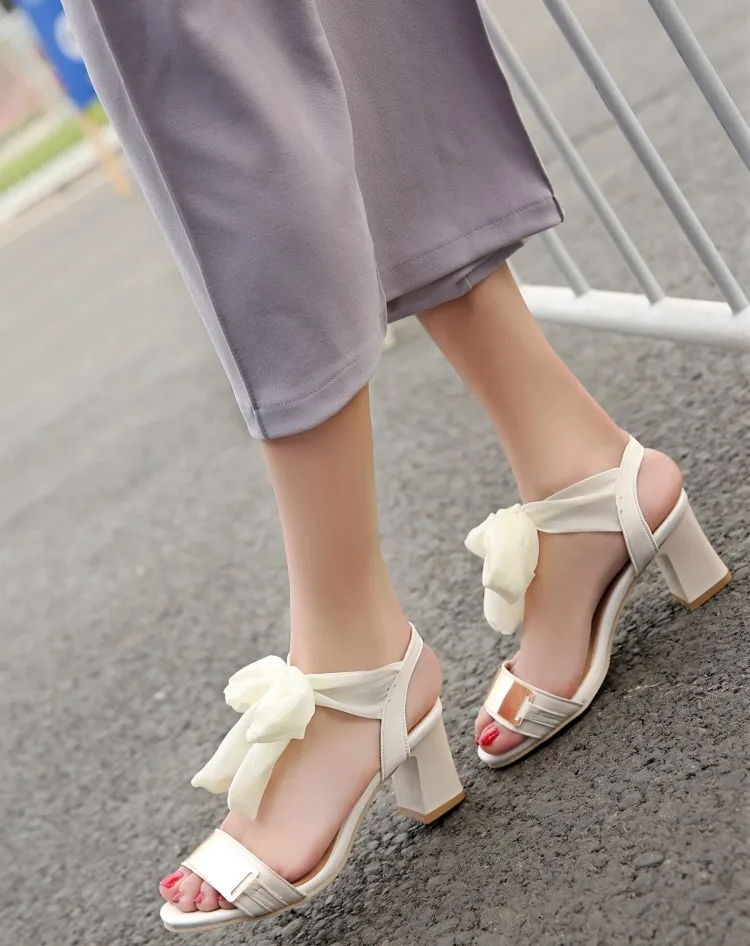 Женские сандалии на высоком каблуке большие размеры 34 45 T512 2017|sandals ladies|sandalias mujersapato