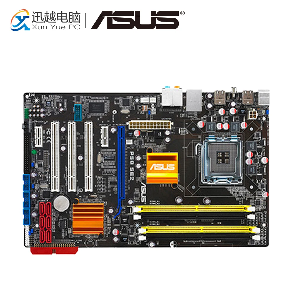 

Asus P5Q SE2 Desktop Motherboard P45 Socket LGA 775 DDR2 16G SATA2 USB2.0 ATX