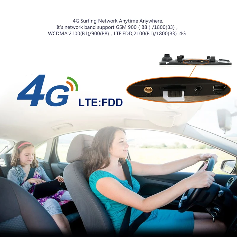  Junsun A800 4G/3G Car DVR Mirror 7\