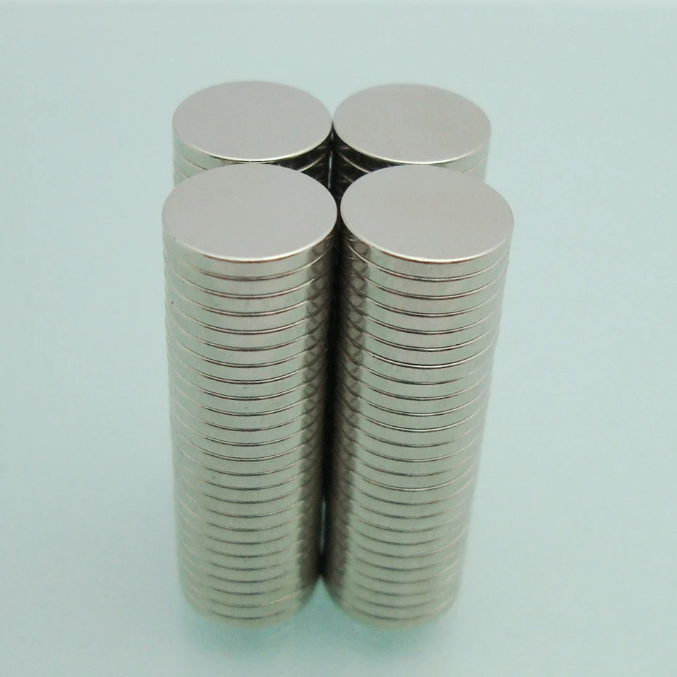 

100pcs disc 8x1mm N35 rare earth permanent strong neodymium magnet bulk NdFeB magnets nickle coated, Neo magnetic disc