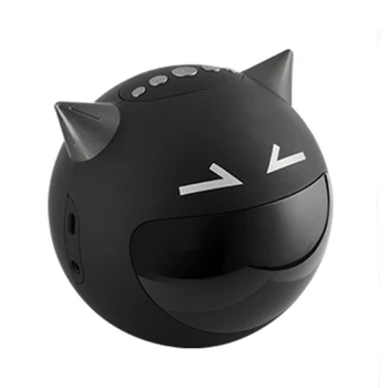 

New Style New Fashioned Portable Mini Demon Speaker Wireless Speaker With Microphone Fm Karaoke In One Body Gift Speaker
