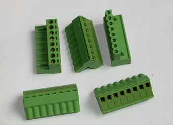 

20 pcs 100% new KF2EDG Push-pull Terminal Block Wire plug Connectors Pitch 5.08mm Eight & 8Pins socket Female Green color