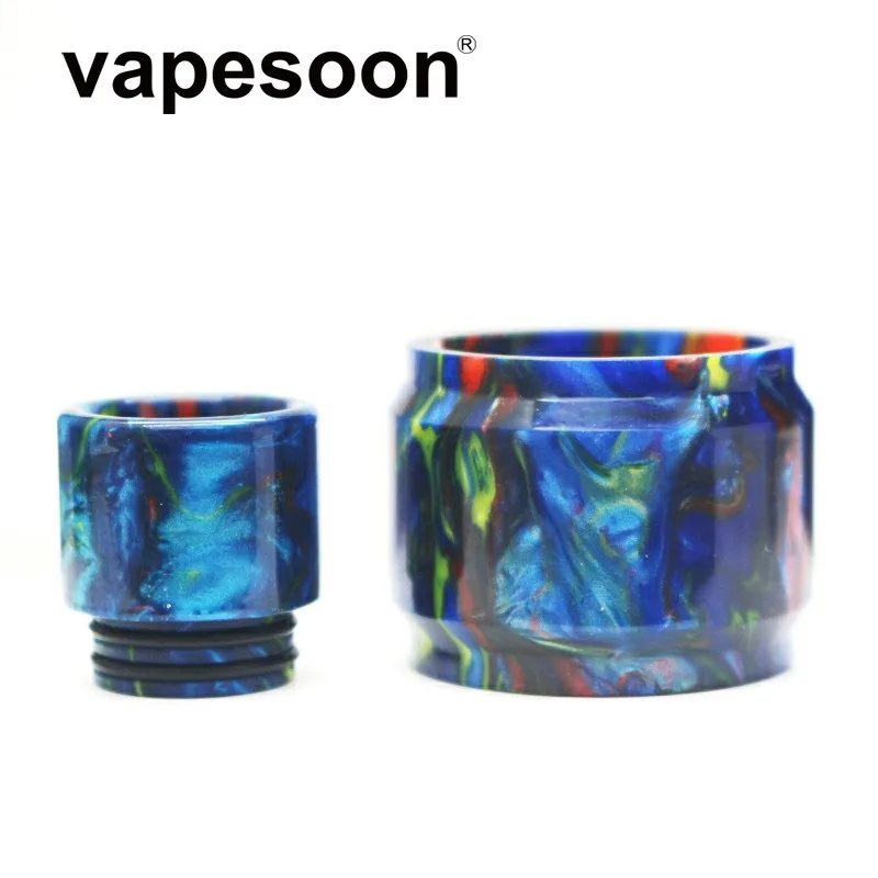 

Authentic VapeSoon Replacement Epoxy Resin Tube With Drip Tip For SMOK TFV12 Prince Tank Atomizer 6 Colors Fast Shipping