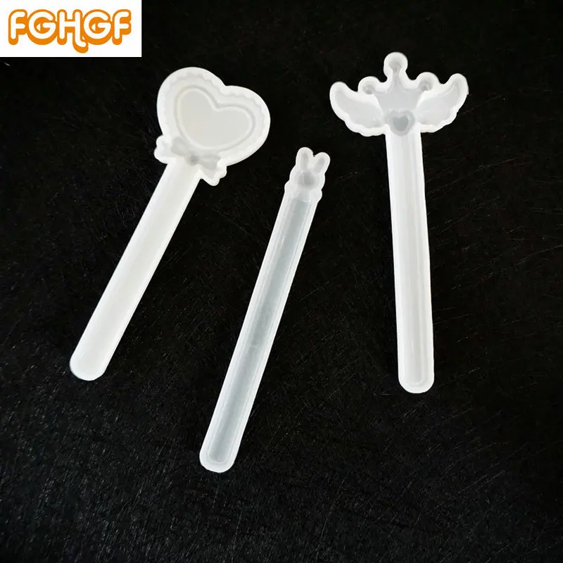 

Handmade Measuring Stationery Silicone Mold Kawaii Epoxy Resin Ruler DIY Mould for Student Study Decoration Ruler Craft