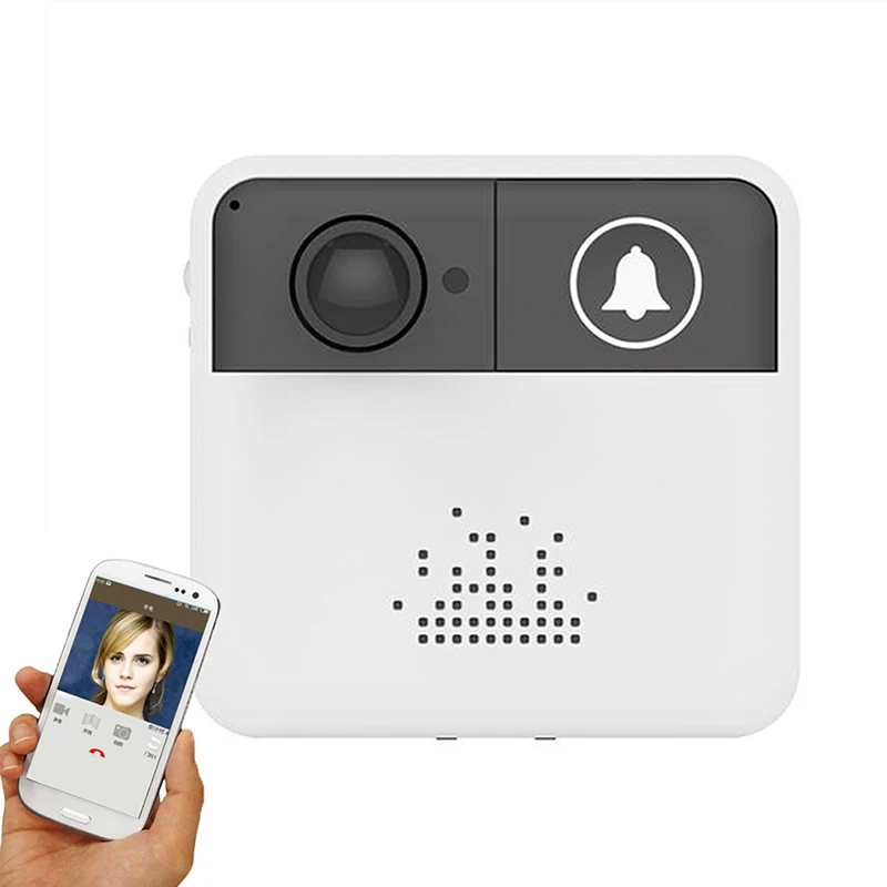 

IR LED 6*850mm Wireless WIFI Doorbell Battery Door Camera Two Way Audio Intercom IP Door Bell Home Security APP Control