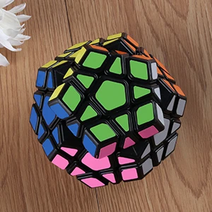 D-FantiX Yj Yuhu R Dodecahedron скоростной куб Dodecahedron Головоломка Черный/Stickerless
