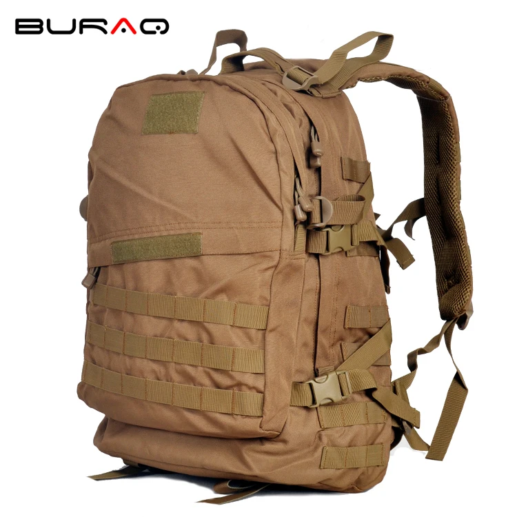 

3D Nylon School Outdoor Sports Bag Camping Travel Hiking Climbing Pack Multifunction Military Tactical Backpack with MOLLE Bag
