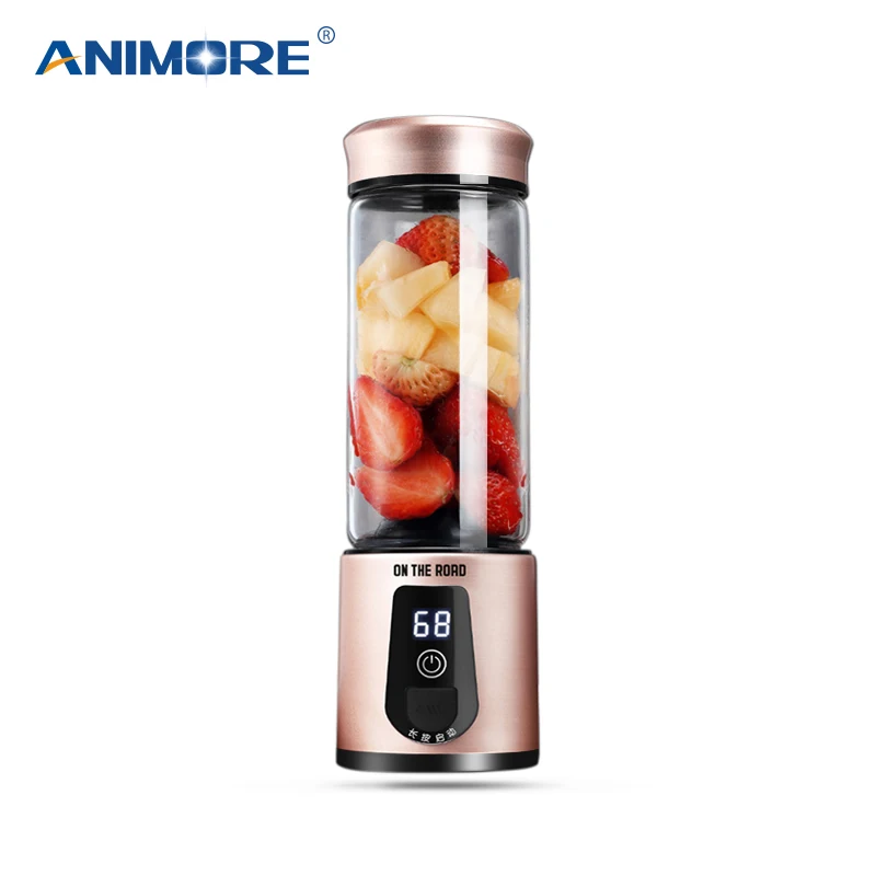 

Animore 500ML Juicer NewHousehold Student Fruit Electric Juice Cup Portable Automatic Fruit and Vegetable Multifunction JU-03