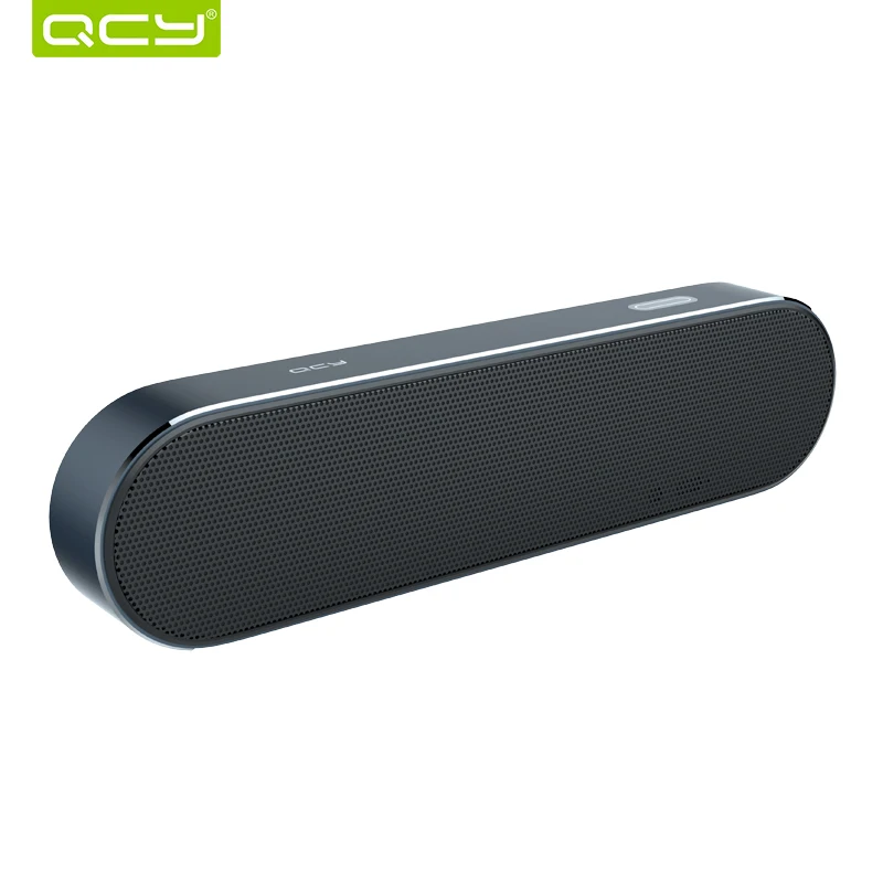 

QCY Metal Bluetooth Speaker Wireless Portable Speakers 3D Stereo Sound System MP3 Music Audio Player with 3.5mm AUX Outdoor