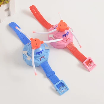 

Children Novelty Electric Flashing Toys Kids LED Flash Luminous Watch Toy Three Lights Music Wrist Windmill Toys Gifts For Kids