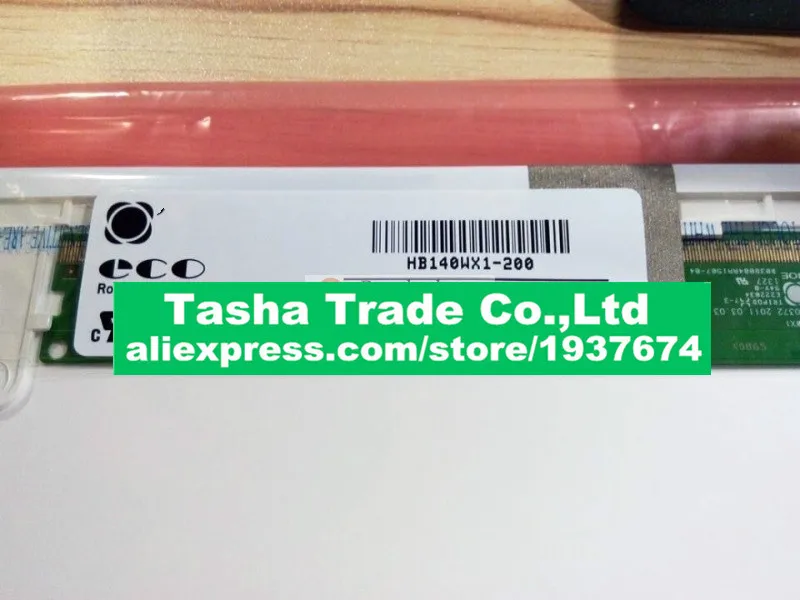 

14.0 LCD Laptop Screen BOE HB140WX1-200 HB140WX1 200 LED Panel for New 14" WXGA HD Display