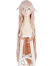 Cantando chica cosplay peluca larga peluca de pelo de halloween cosplay parte peluca recta peluca de pelo anime cosplay accesorios de anime desgaste de la cabeza