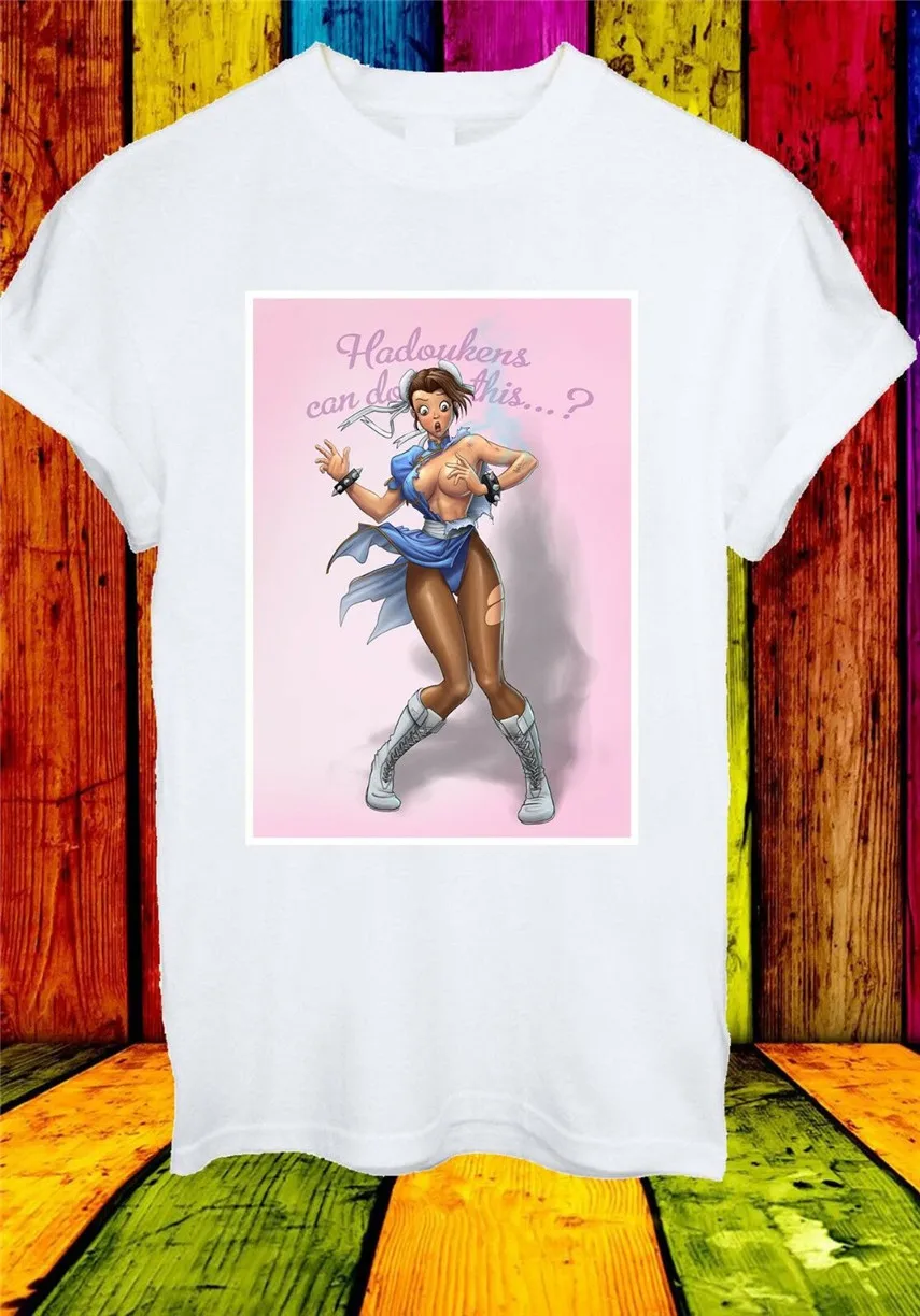 

Sexy Chun-Li Hadoukens Can Do This Men Women Unisex T-shirt 761 Classic Unique Tee Shirt