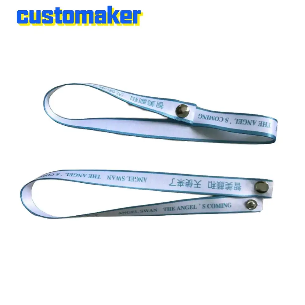 

buckle Wristband custom logo Ribbon wrist rope bar ticket concert admission wrist band activity code Conference identification
