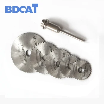 

6pcs Mini HSS Saw Circular Saw Blade Rotary Tools For Dremel Metal Cutter jigsaw blade Wood Cutting Discs drive for cutting wood