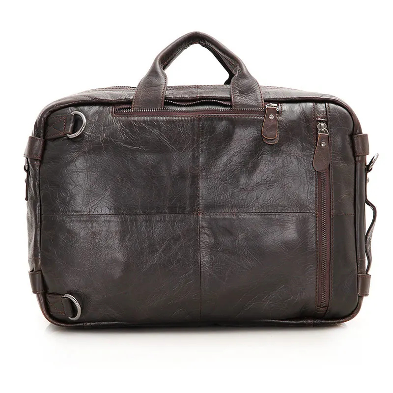Leder Hohe Kaffee Taschen Qualität Männer Messenger M7014 Reise Nesitu Aktentasche Business Schulter Büro Echtes Portfolio xEPwn7A