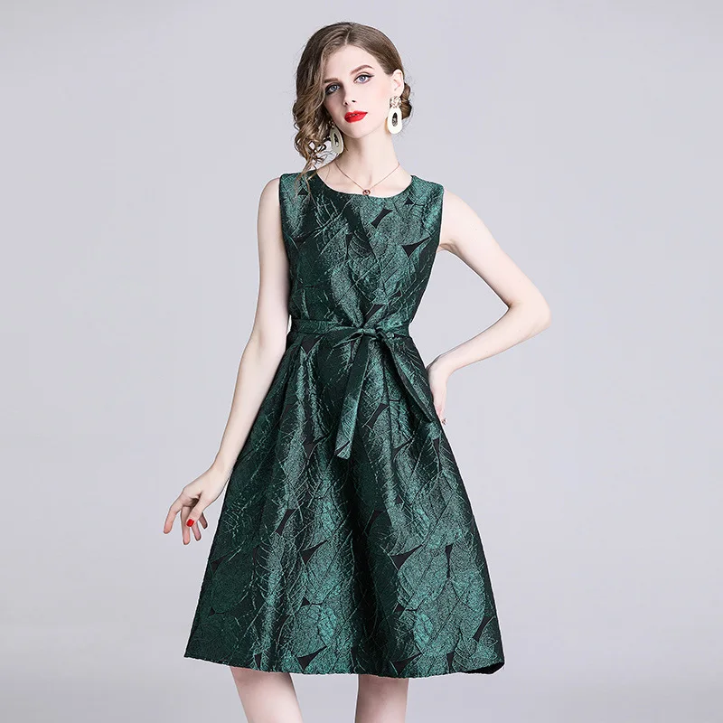dress jacquard glitter