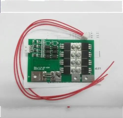 

New 3 cells 40A-60A w/balancing Li-ion Lithium In Out Protection PCB11.1V