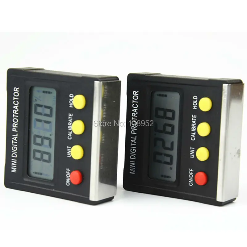 360 Degree Mini Digital Protractor Inclinometer Electronic Level Box Magnetic Base box level magnetic level