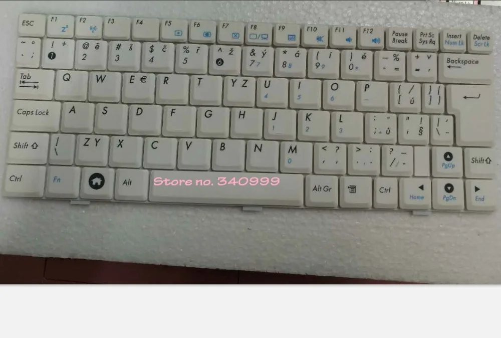 Новая клавиатура для ноутбука ASUS 1000 H EEE PC EEEPC 1000 1000 H Чешский CZ Белый