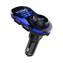 BONOLA Многофункциональный Bluetooth Handsfree Car Зарядное устройство 2USB цифровой Дисплей MP3 плеер gps fm-передатчик для мобильного телефона