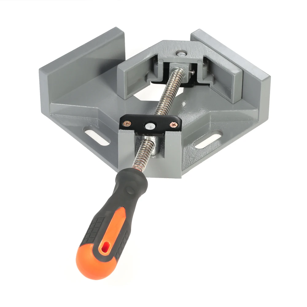 

90 Degree Corner Right Angle Vice Welding Woodworking Clamps at Right Angle Carbide Vise-Single Hand