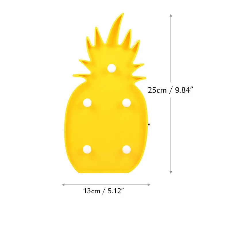 Новинка 2017 светодиодные ананас кактус Рождество дерево кокосовой пальмой ночник гостиная, спальня детей Детская комната творческие огни