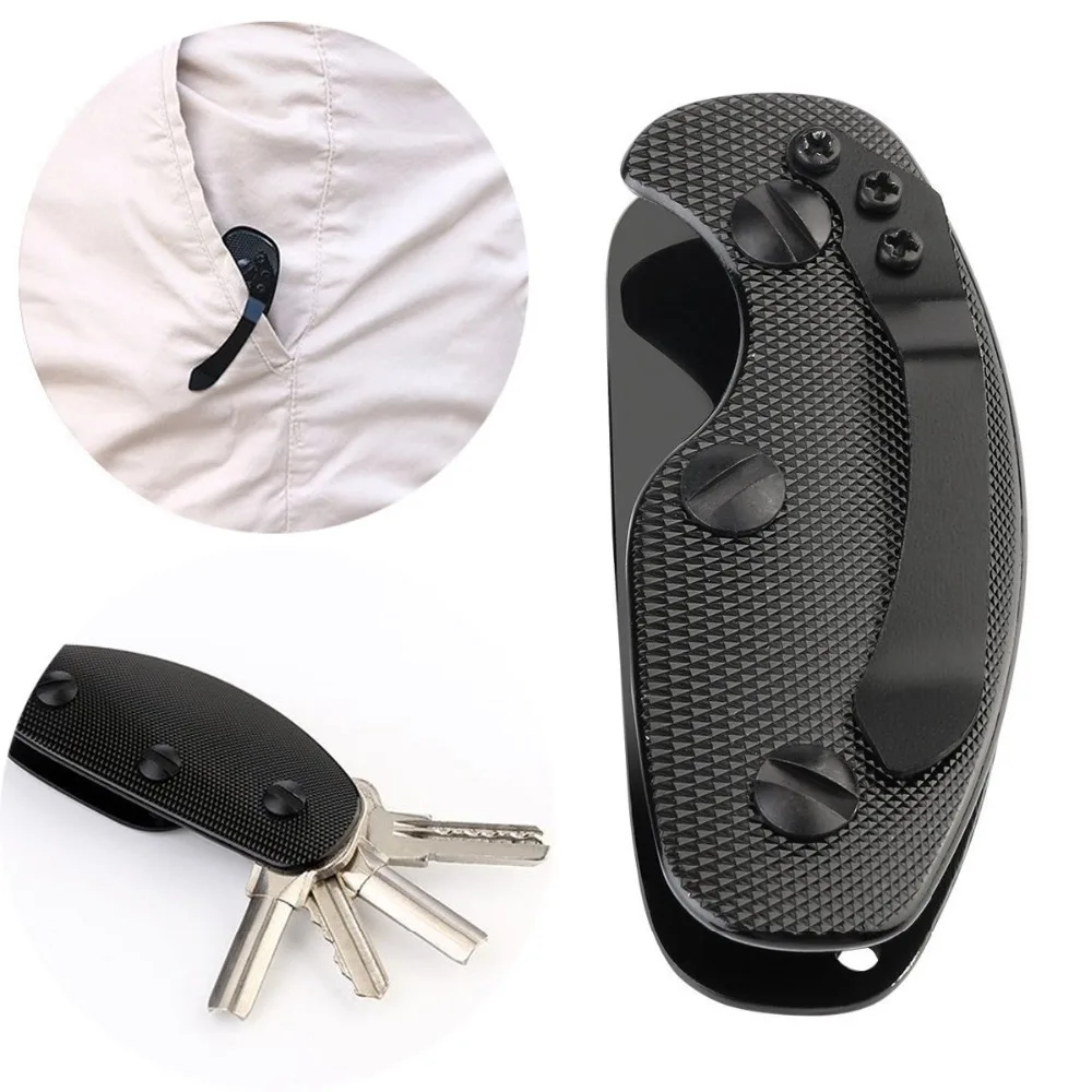 Брелок для ключей EDC gear мульти-зажим гаджет набор умных зажимов органайзер