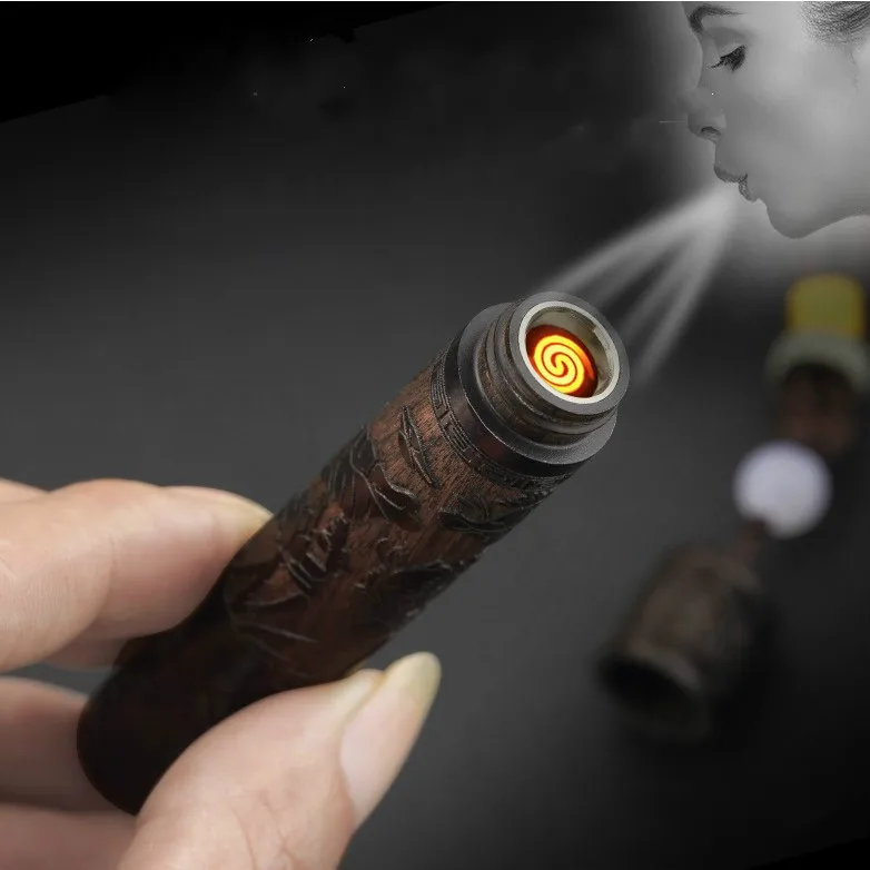 Buy Lady Mini Electronic Cigarette sandalwood Lighter