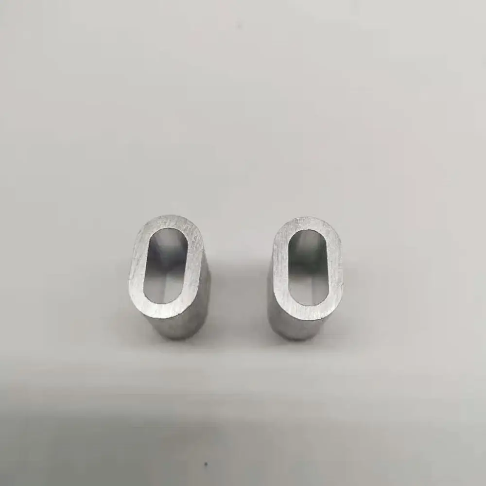 

100pcs Pack 4.0mm Single Aluminum sleeves for Rigging Trace Leader Crimps