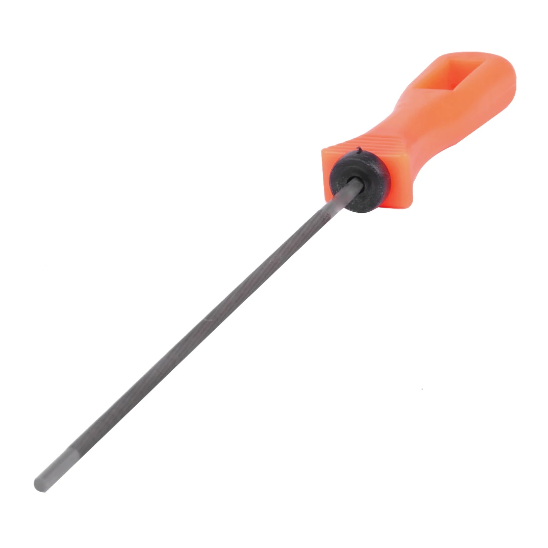 Letaosk 4mm Chainsaw Saw Sharpener Sharpening Round Files With Orange Plastic Handle For
