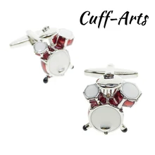Cuffarts Red Drum Kit Cufflinks Fantastic Cuff Links Novelty Pair Of Cufflinks 2018 Cufflinks For Men Jewelry C10008 Cuffarts Red Drum Kit Cufflinks Fantastic Cuff Links Novelty Pair Of Cufflinks 2018 Cufflinks For Men Jewelry C10008