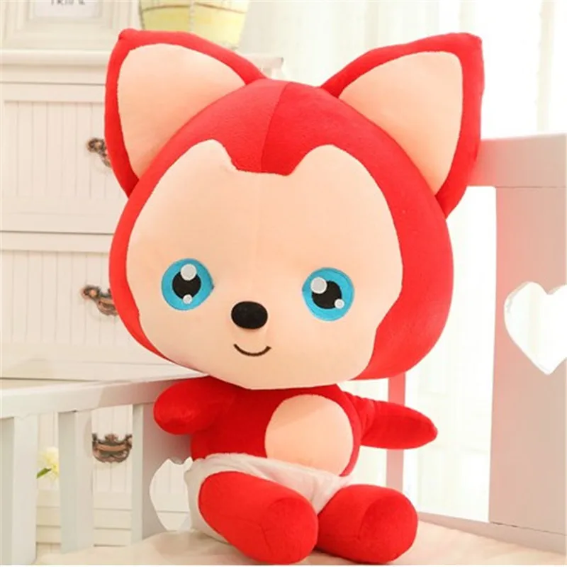 25 Cm/one Pieces A Raccoon Cute Doll Stuffed Toy Peach Goodnight Cute