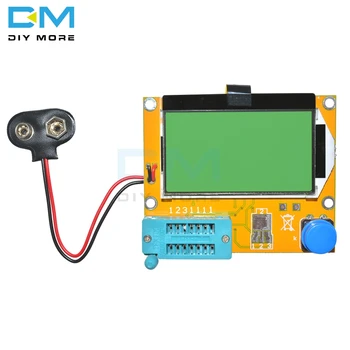 

Mega328 M328 LCR-T4 Meter LCR led Transistor Tester Diode Triode Capacitance MOS PNP NPN 12864 Display Module